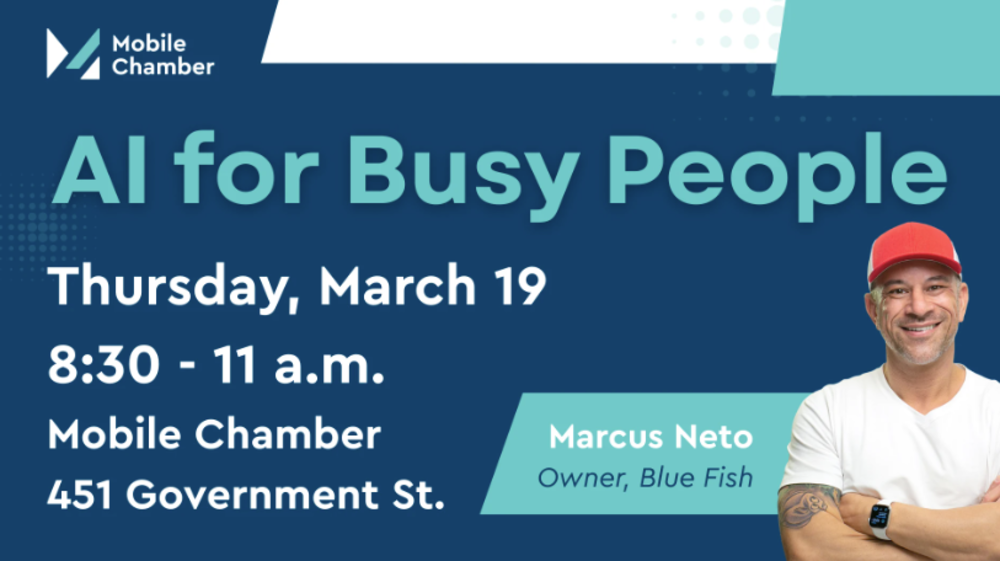 MOBILE CHAMBER TO HOST “AI FOR BUSY PEOPLE”