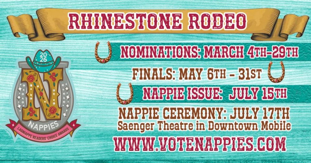 NAPPIE NOMINATIONS OPEN THROUGH MARCH 29
