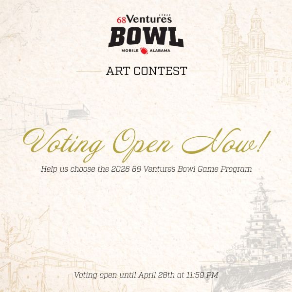 COVER OF 68 VENTURES BOWL 2026 PROGRAM VOTING OPEN