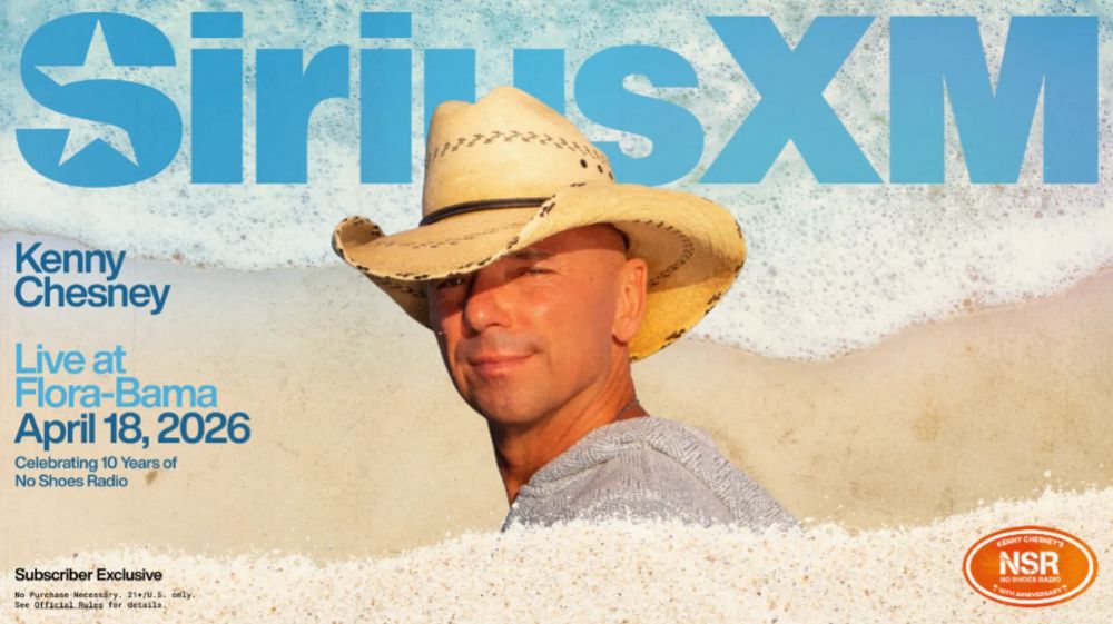 KENNY CHESNEY COMING TO FLORA-BAMA