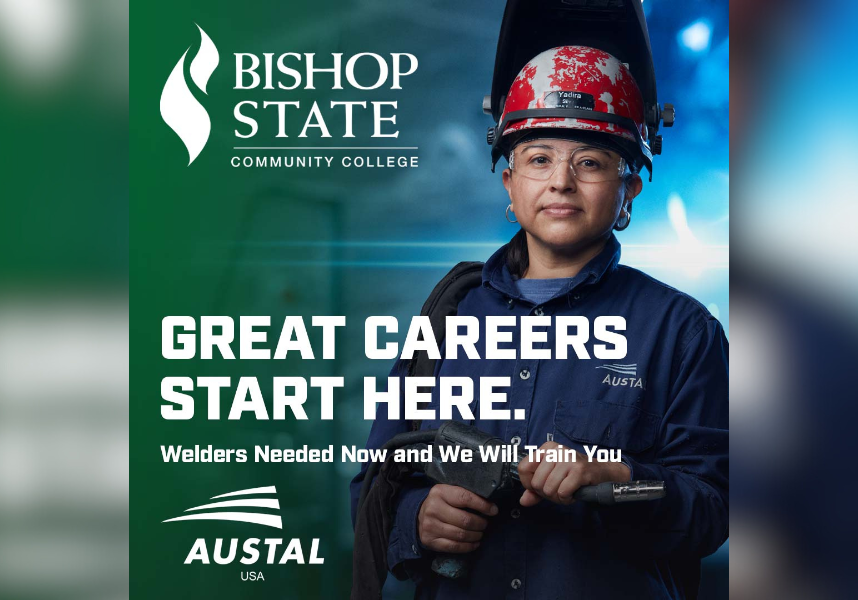 AUSTAL HOLDING HIRING EVENT TOMORROW AT BISHOP STATE