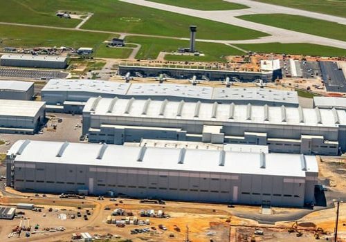 Airbus Completes Massive Hangar