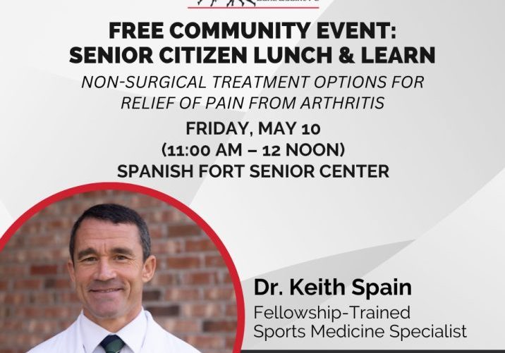 BALDWIN BONE & JOINT TO PROVIDE EVENTS ON ARTHRITIS