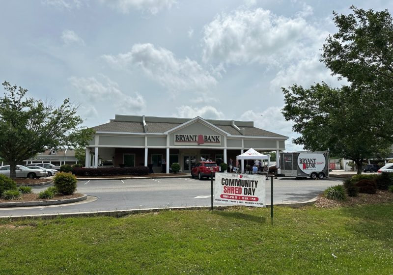 BRYANT BANK SHRED DAY COMING UP