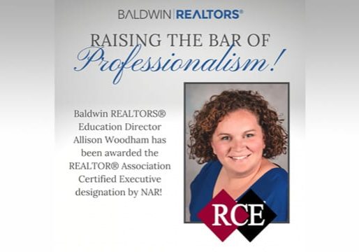Baldwin Realtors Education Director Receives Certified Designation