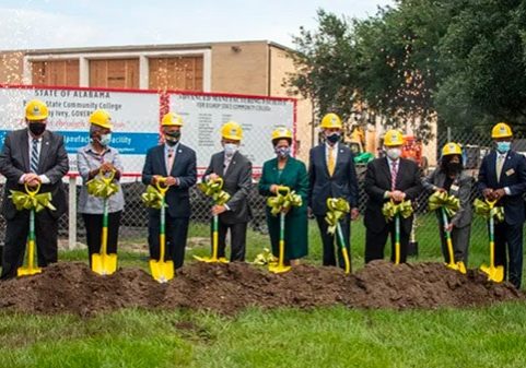 Bishop State Breaks Ground On Advanced Manufacturing Center