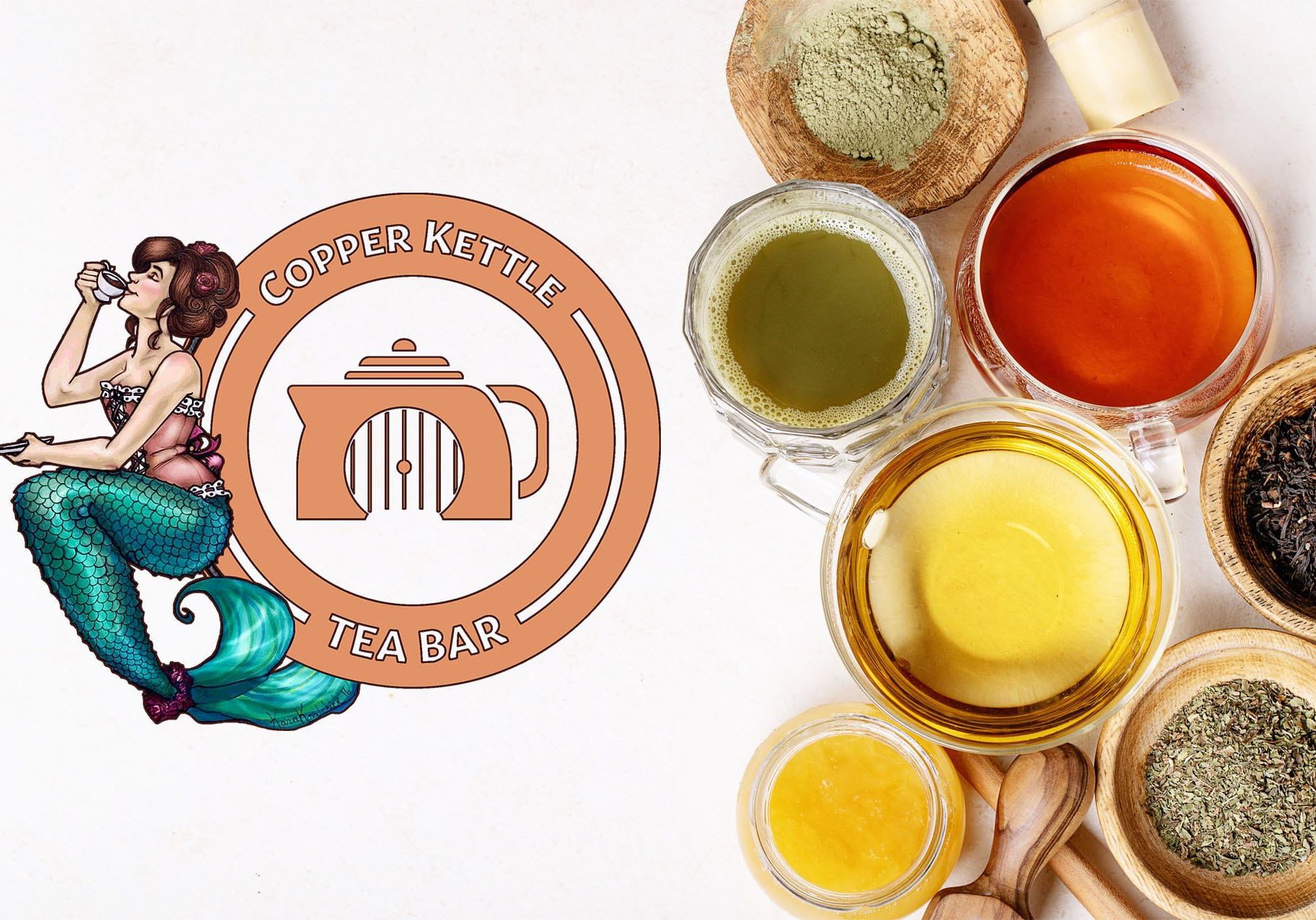 Copper Kettle Opens Second Location | Photo Courtesy of <a href="https://www.shutterstock.com/image-photo/variety-green-black-matcha-tea-glass-1675335784" target="_blank" rel="noopener">Shutterstock</a>