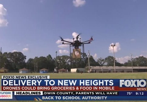 Deuce Drone Tests In Mobile