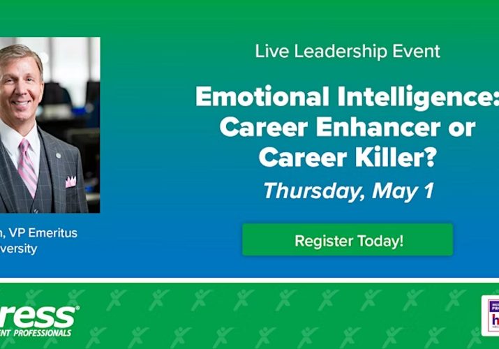 EMOTIONAL INTELLIGENCE WORKSHOP SET FOR MAY 1