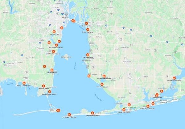 Gulf Shores Closures: Boat Launches, Lake Shelby