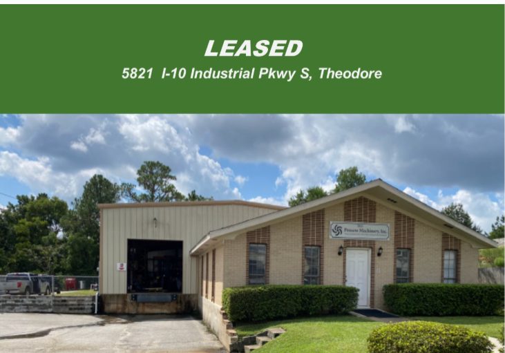 INDUSTRIAL PARKWAY PROPERTY LEASED