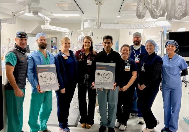 INFIRMARY HEALTH COMPLETES 300TH AFIB CASE USING WATCHMAN FLX