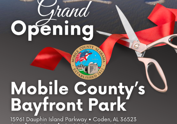 MOBILE COUNTY TO REOPEN BAYFRONT PARK ON MARCH 9