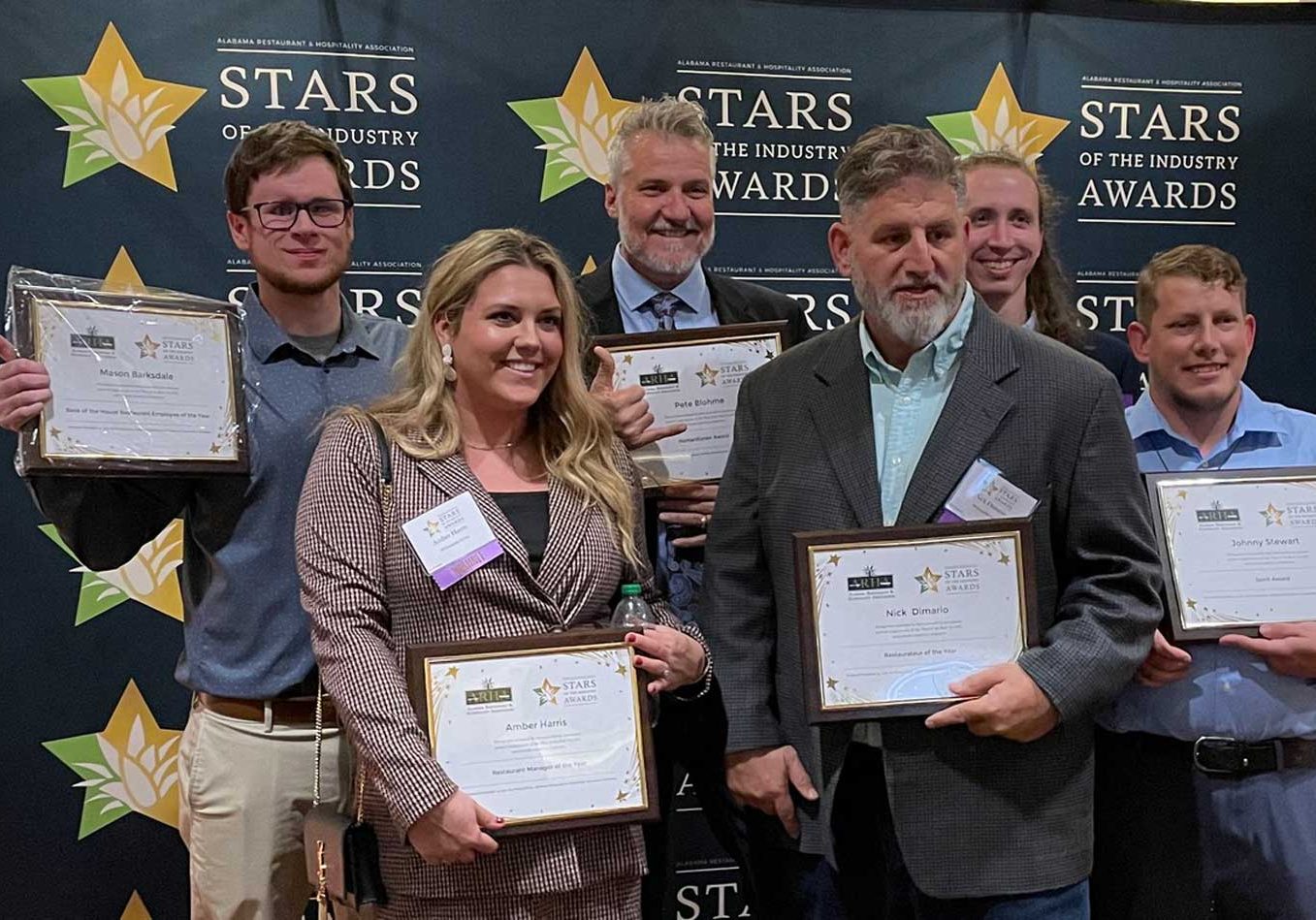 Members Of Panini Pete Hospitality Group Win Industry Awards