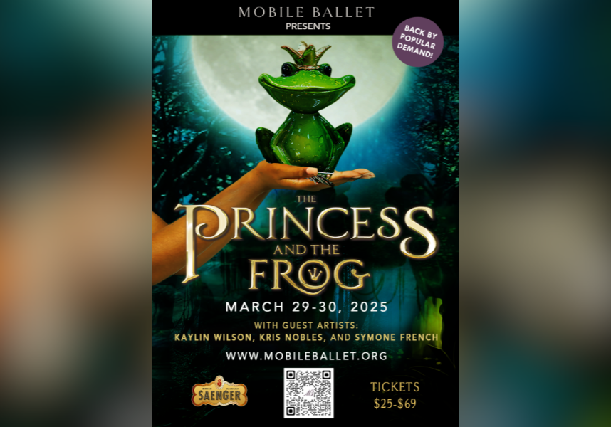 Mobile Ballett the princess and the frog