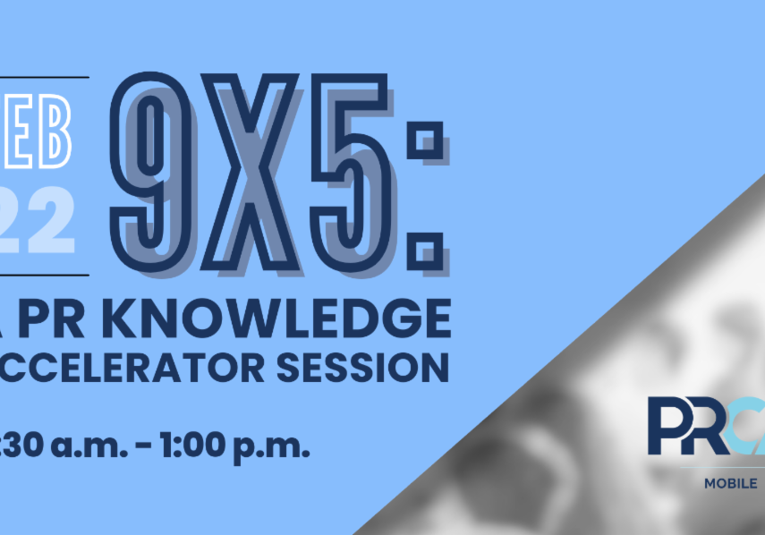 PRCA MOBILE TO HOST 9X5 SESSION FOR FEBRUARY LUNCHEON