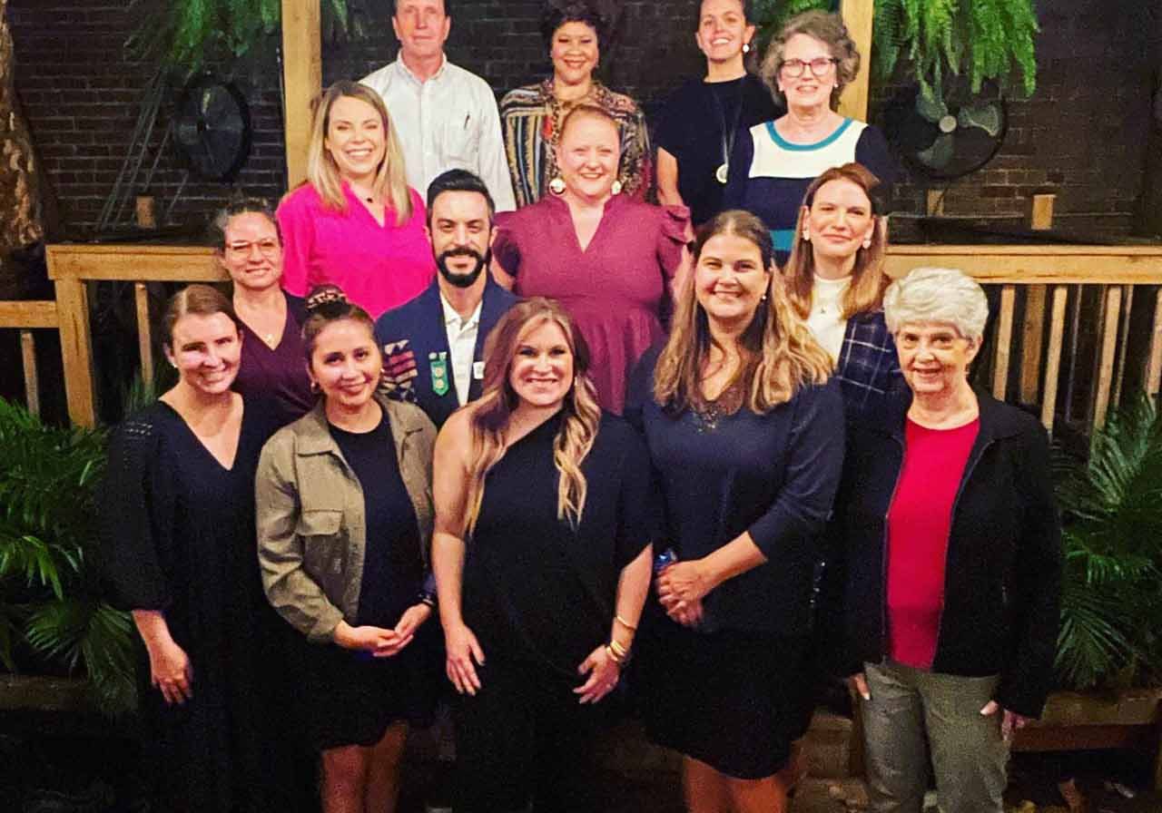 PRCA Mobile Chapter Installs Board