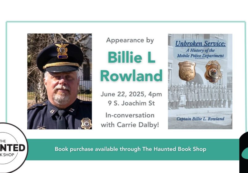 ROWLAND, DALBY COMING TO HAUNTED BOOK SHOP