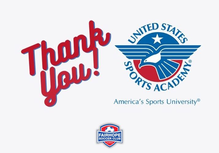 United States Sports Academy Sponsors Fairhope Soccer
