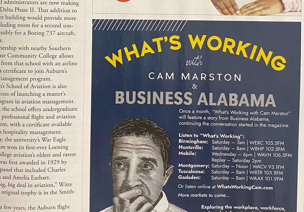 <em>What&rsquo;s Working</em> And <em>Business Alabama</em> Partner