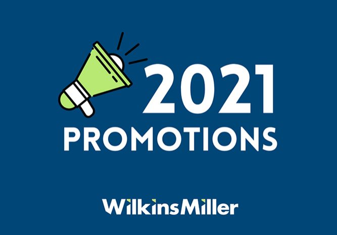 Wilkins Miller Announces Promotions, New Hire