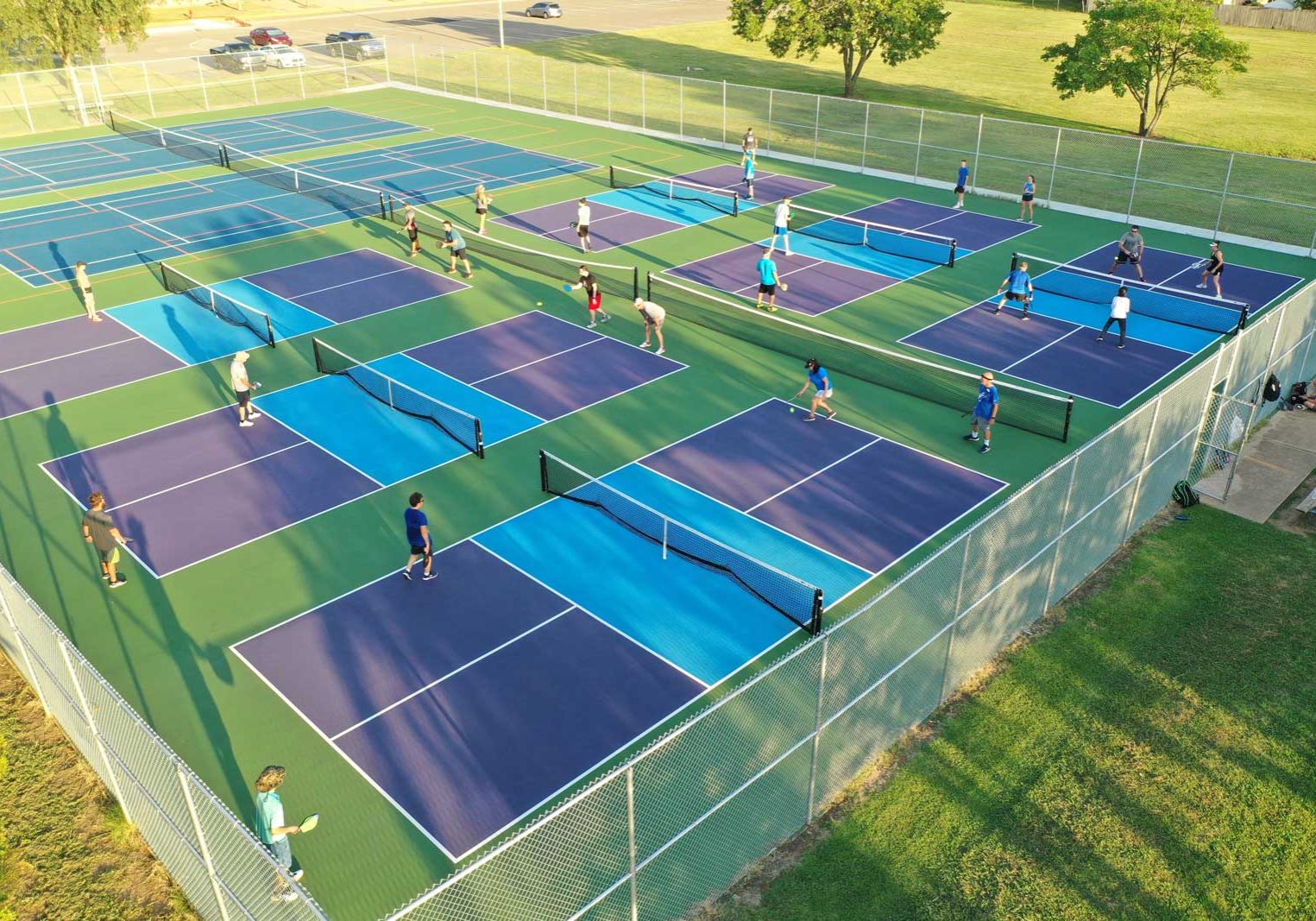 Work Underway On Nine More Pickleball Courts In Foley