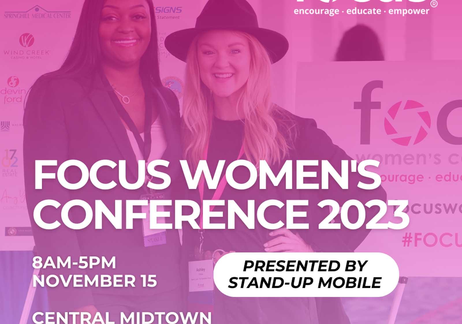 Annual Focus Women&rsquo;s Conference Coming Up