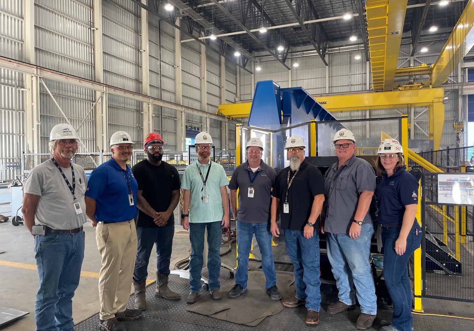 Austal Begins Dry Dock Construction