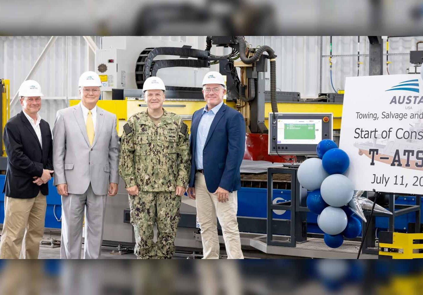 Austal Begins Work On Steel Ship