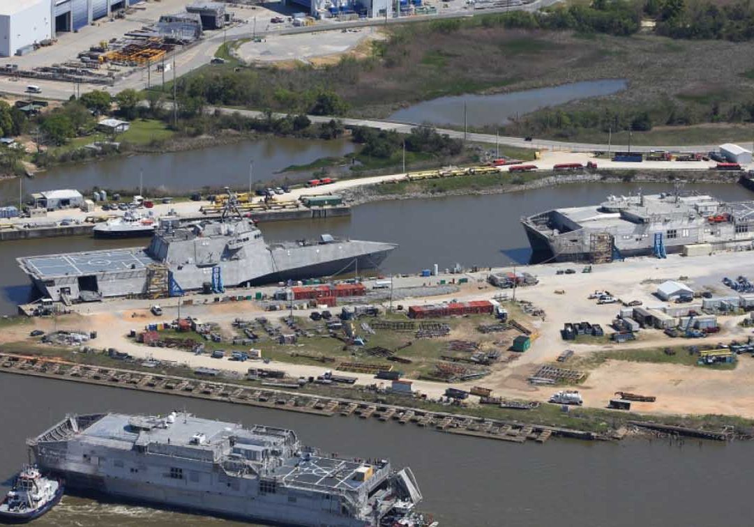 Austal Launches Two Aluminum Ships
