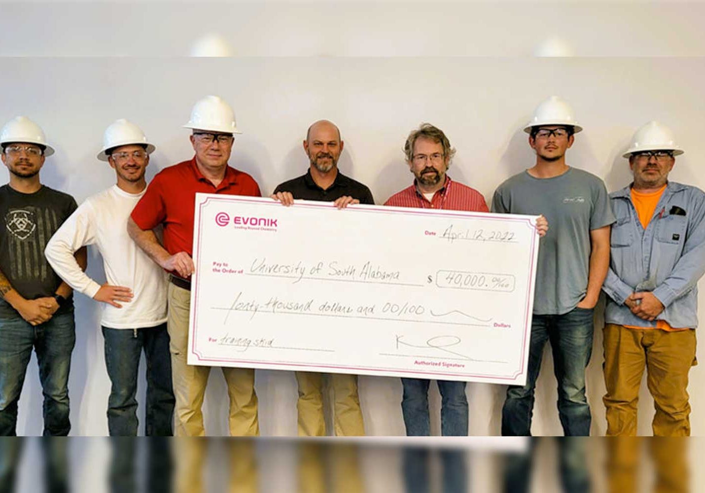 Evonik Donates To USA