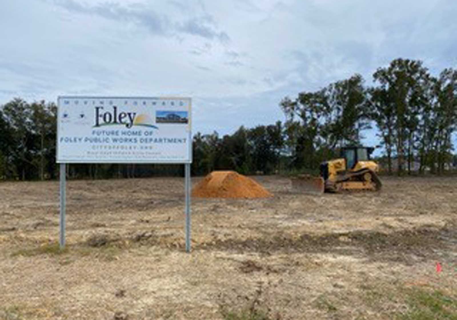 Foley Public Works Campus Construction Underway