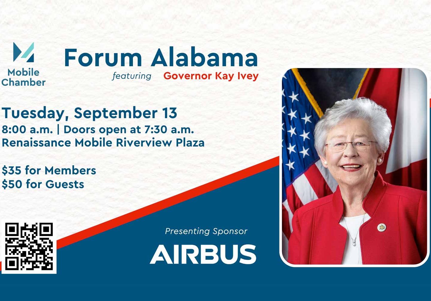 Gov. Kay Ivey To Speak At Forum Alabama
