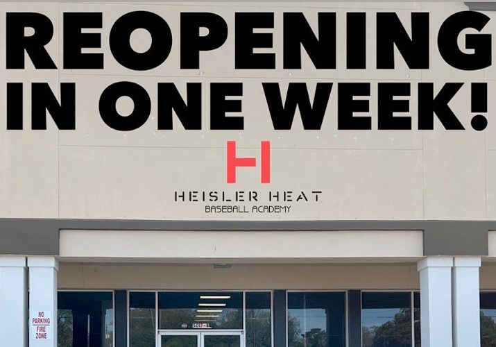 Heisler Heat Baseball Academy To Reopen In New Location