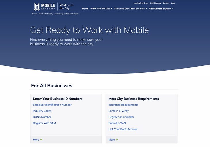 &ldquo;Work With City Of Mobile&rdquo; Launches
