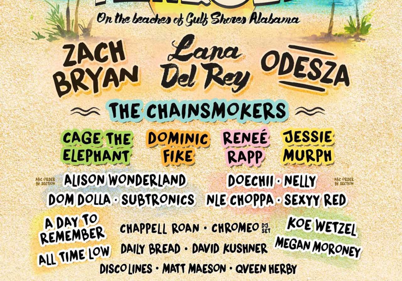 Lineup Details For Hangout Fest