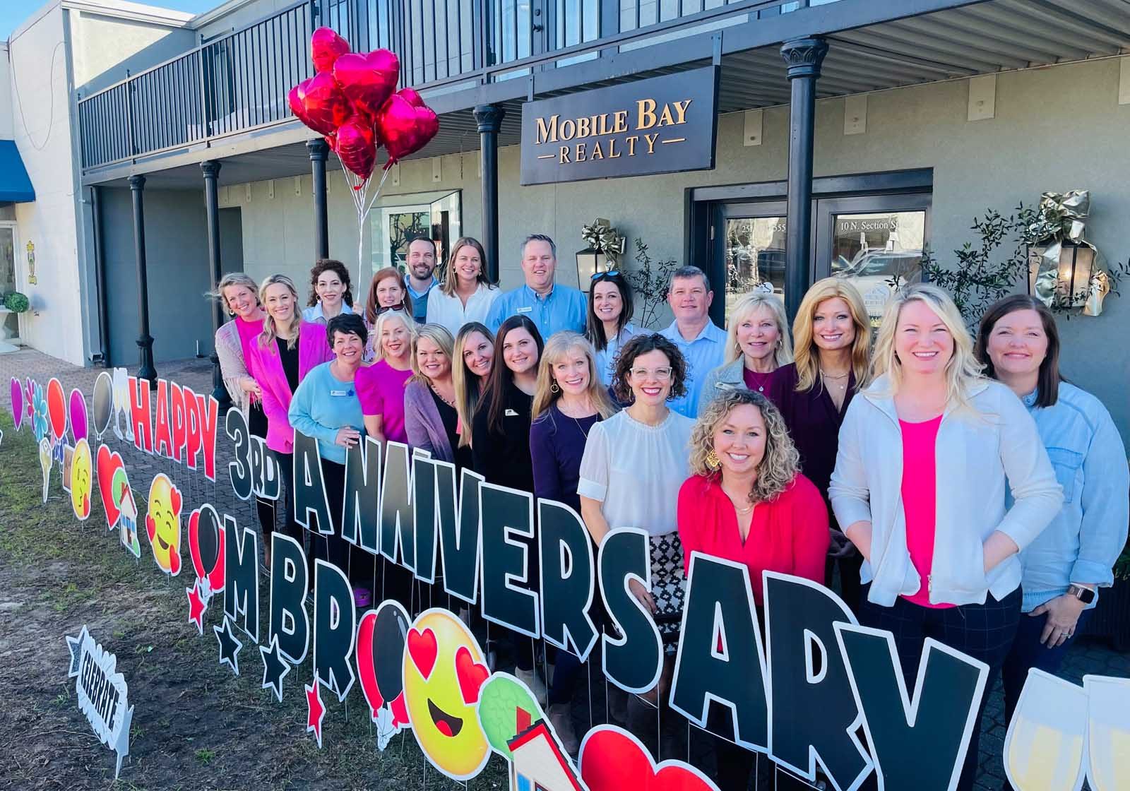 Mobile Bay Realty Celebrates Third Anniversary