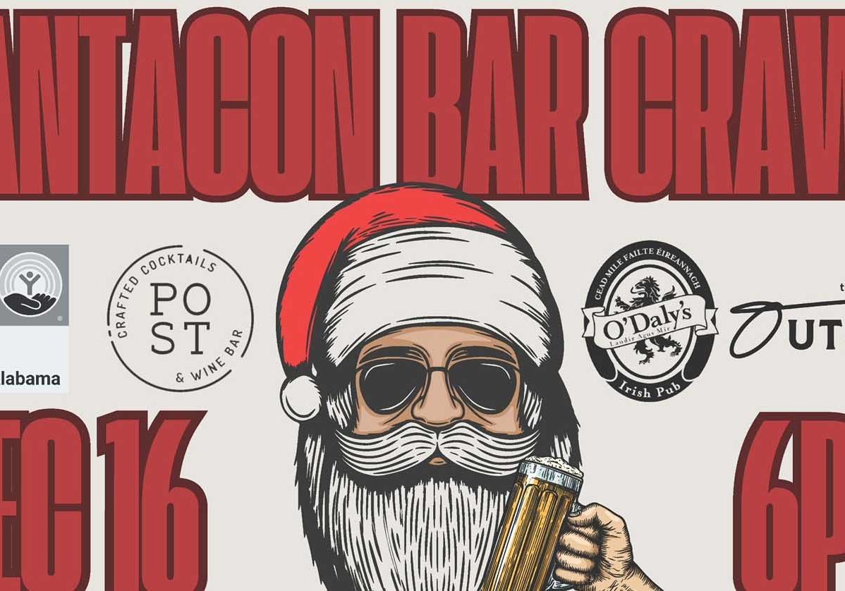 Mobile Santacon Pub Crawl To Benefit UWSWA
