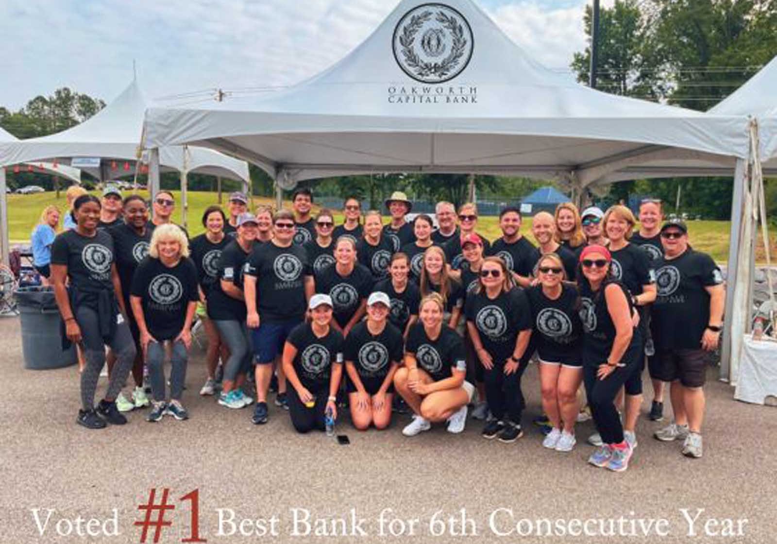 Oakworth Named Best Bank To Work For