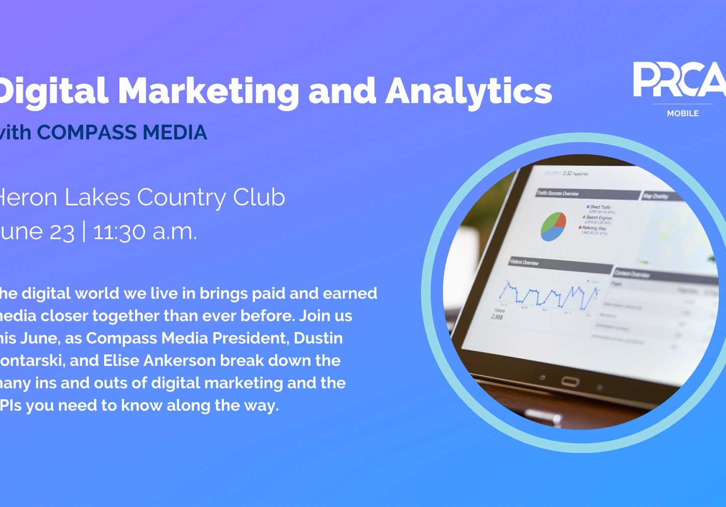 PRCA June Luncheon To Focus On Digital Marketing