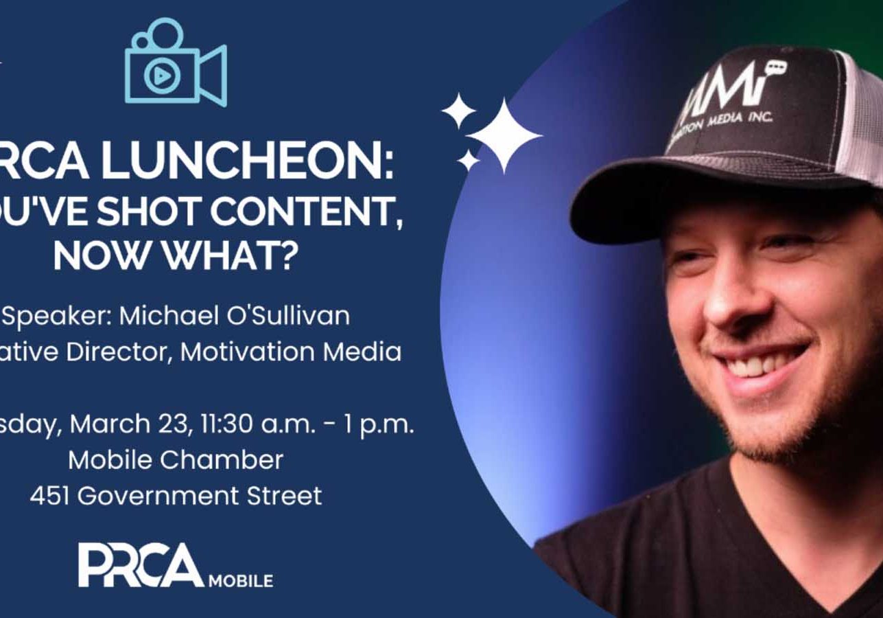 PRCA March Luncheon To Focus On Photo And Video Content